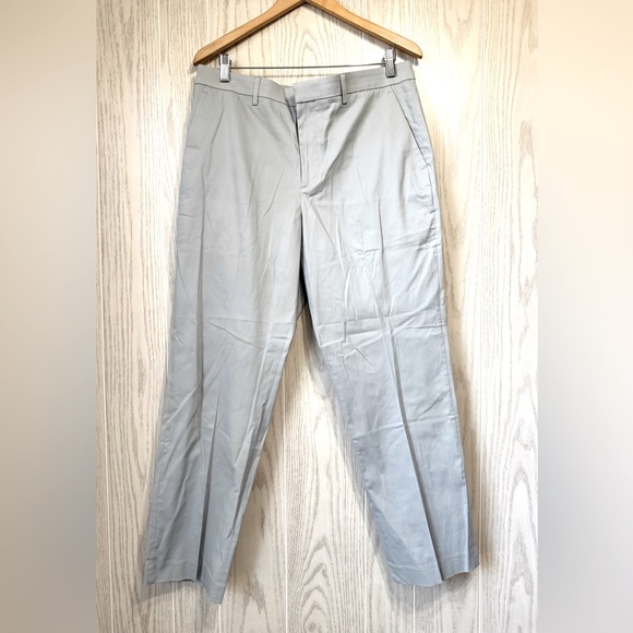 Express Performance Stretch + Easy Care Light Grey Classic 34x30 Pants NWOT - Picture 1 of 4